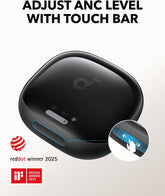 Soundcore Liberty 4 Pro by Anker, Noise Cancelling Wireless Earbuds, 7-Sensor and Real-Time Adaptive Noise Cancelling, 2× Faster Charging, Studio-Level Hi-Fi Music, Clear Calls with 6 Mics and AI